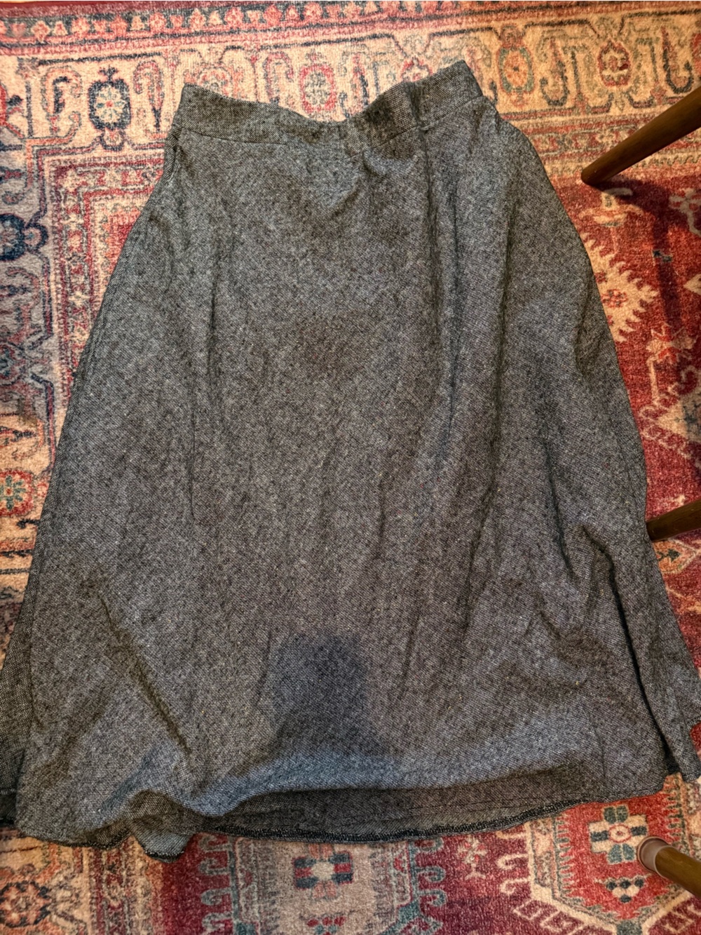 NWOT Long Wool Skirt